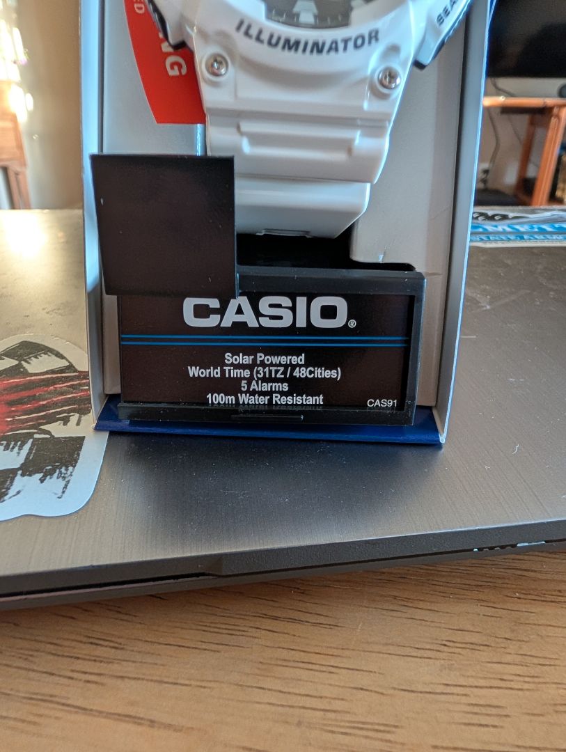NEW - Casio Tough Solar Analog/Digital watch
