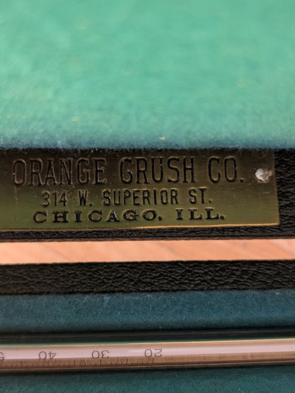 Orange Crush Soda syrup testing equipment