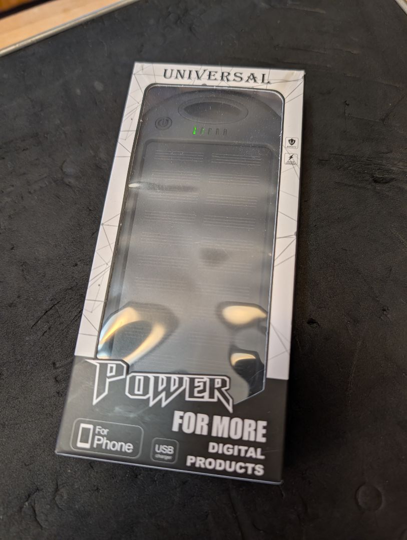 New - Solar phone charger