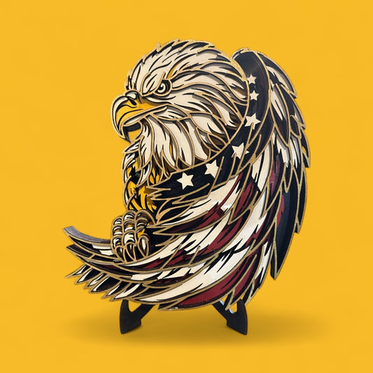 3D Eagle/Flag