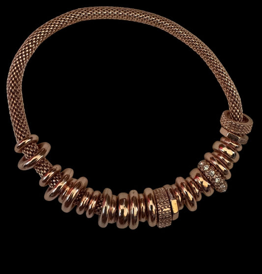 Rose gold stretchy bracelet