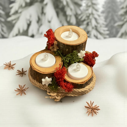 Winter Tea Light Holder (3)