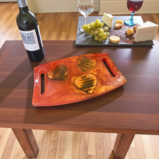 Holes in My Heart Serving Platter