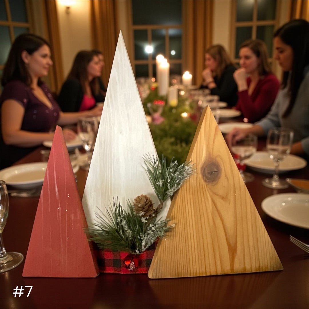 Rustic Christmas Trees