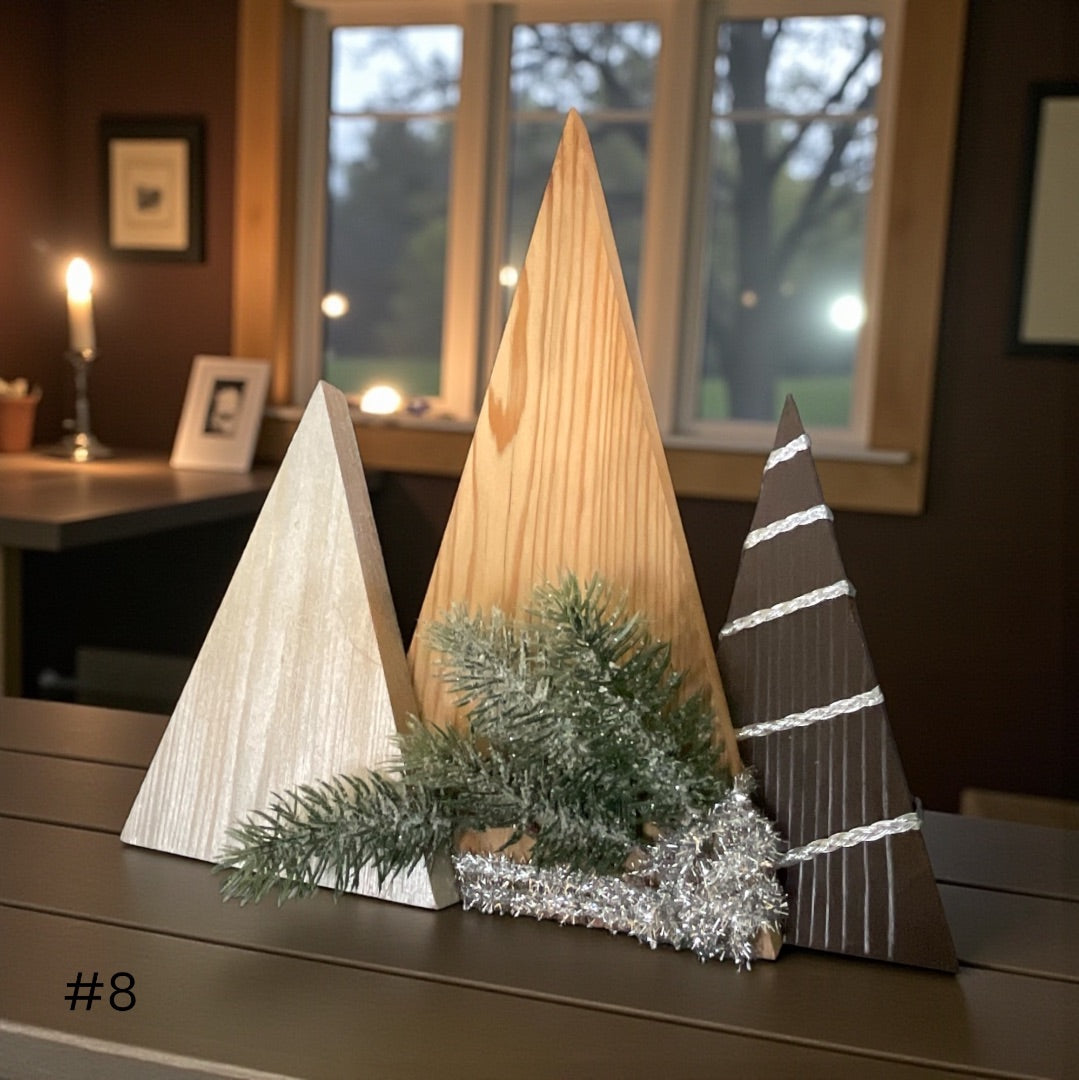 Rustic Christmas Trees