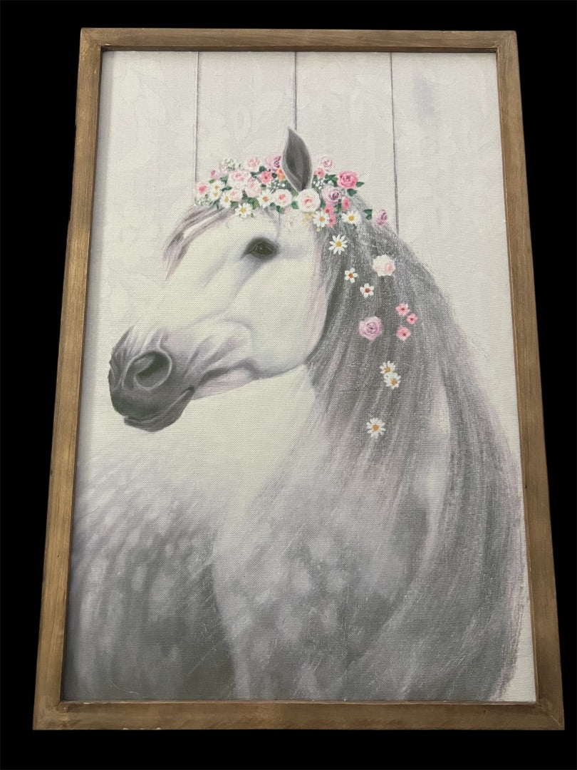 Horse hanging