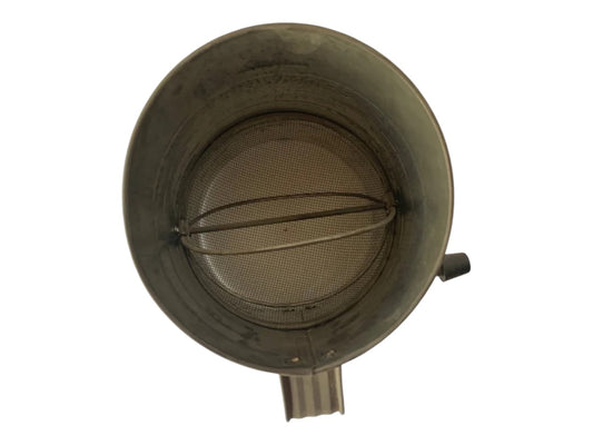 vintage Bromwell's measuring flour sifter.