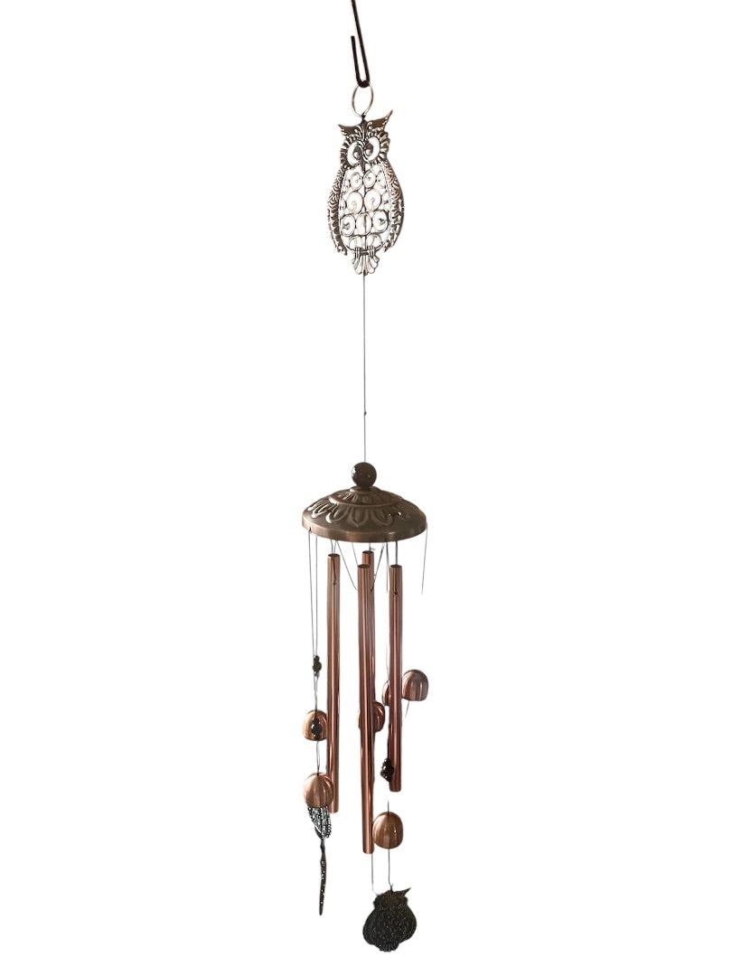 Owl wind chime