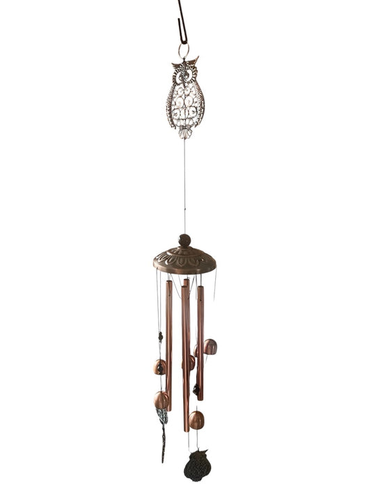 Owl wind chime