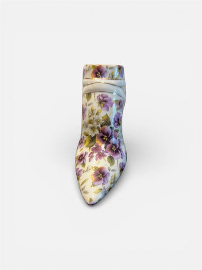 Formalities by Baum Bros porcelain high-heeled shoe figurine