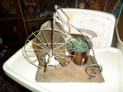 Bicycle with Plant Holder Music Box