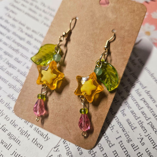 Starfruit drop Earrings