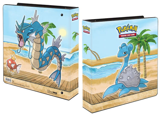 Multi-Colored 2" Gallery Series Seaside 3-Ring Album for Pokémon New, 11.6" x 2.4" x 10.8"