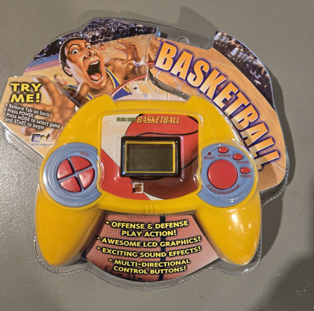Slam Dunk Hand-held Electronic Basketball Game