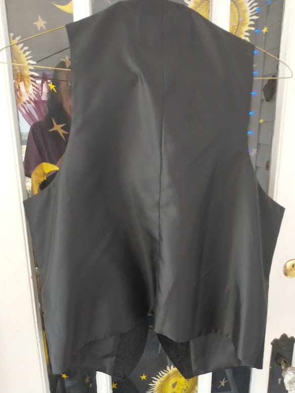 Black Paisley Vest