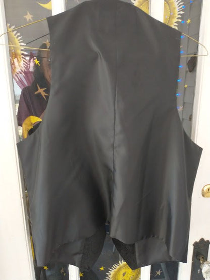 Black Paisley Vest