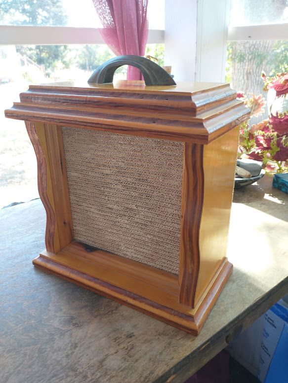 Wooden Guitar Speaker Cabinet