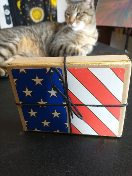 Playing Cards Neiman Marcus Stars and Stripes Rare 1970s