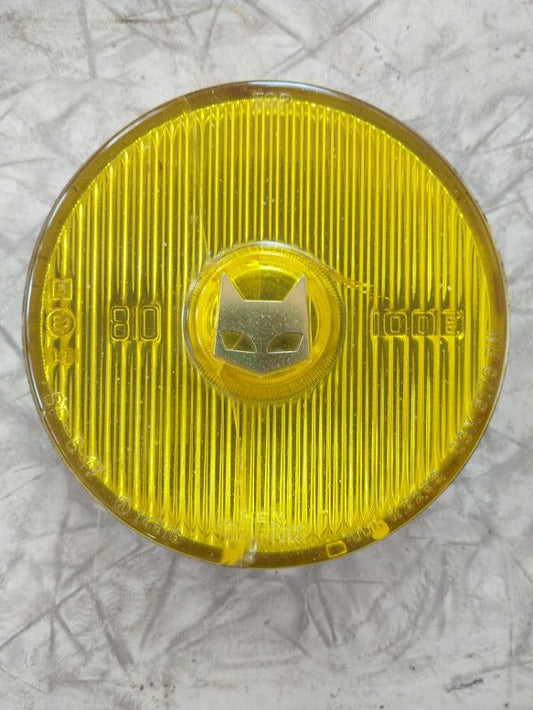 Yellow  Vintage Truck Light w/Cat Face