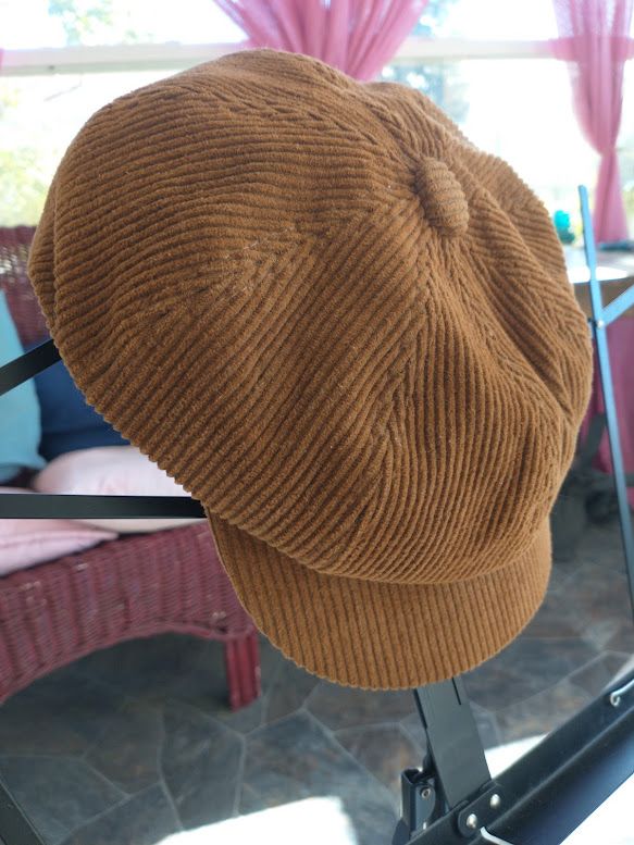 Corduroy Cap Brown