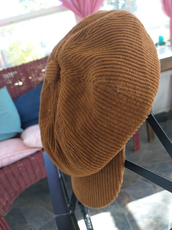 Corduroy Cap Brown