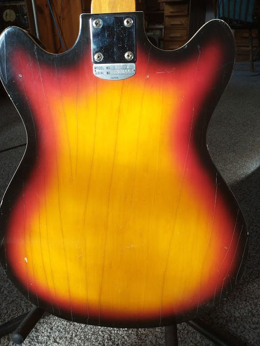 Sunburst Teisco Teisco EP-7 Hollowbody Guitar