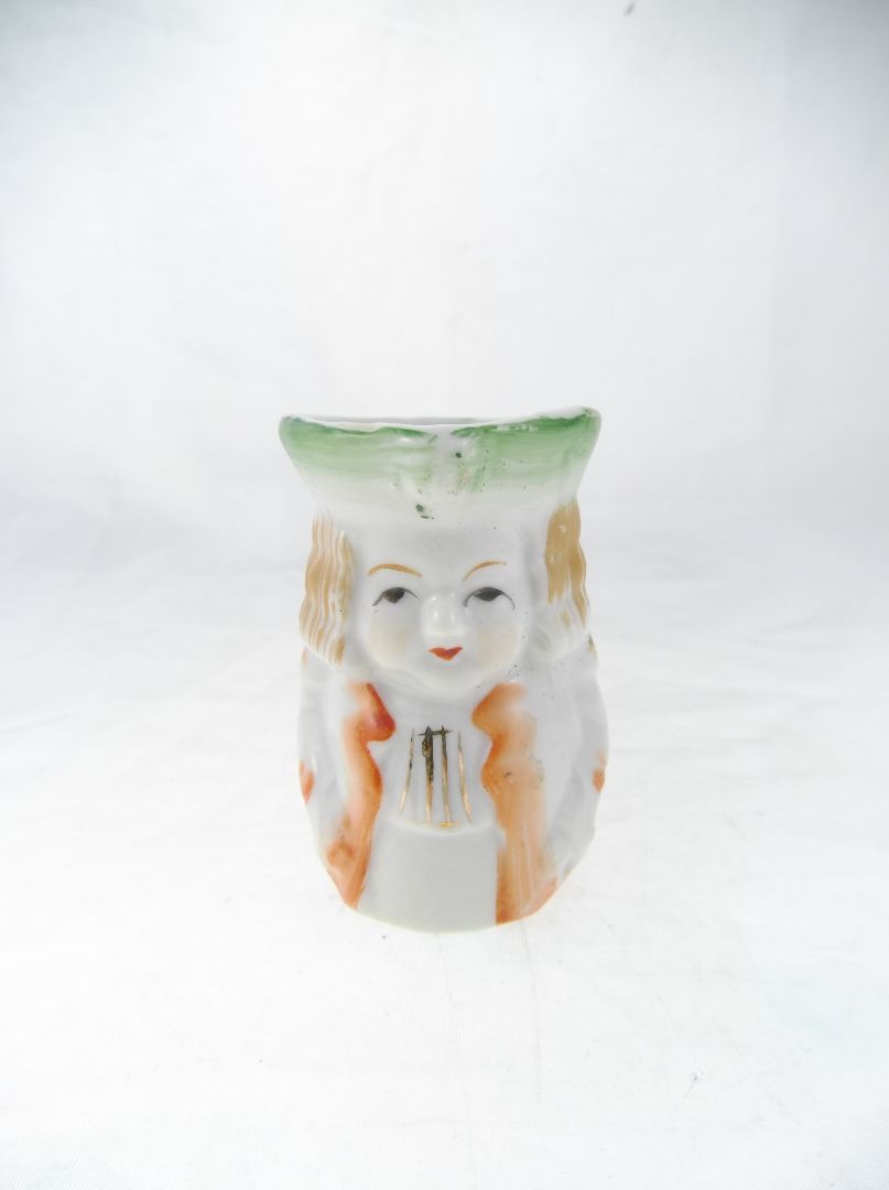 Japan Mini Pitcher Toby Jug Style