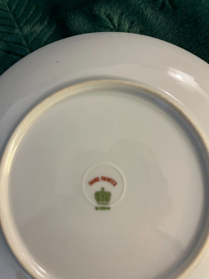 floral Nippon hand painted vintage Nippon plate