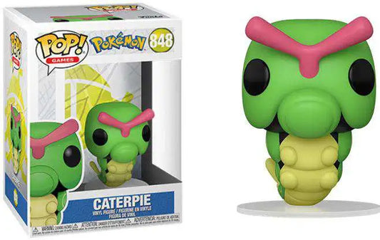Green Funko POP Funko POP! Pokemon Caterpie - 848