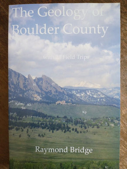 Geology of Boulder County paperback