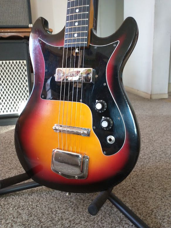 Sunburst Kawai Global Kawai Global Electric Guitar