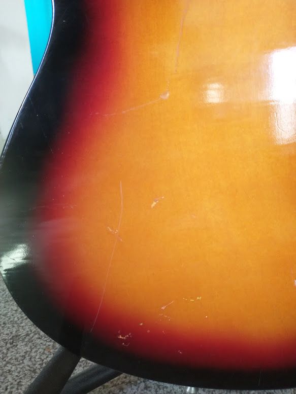 Sunburst Kawai Global Kawai Global Electric Guitar