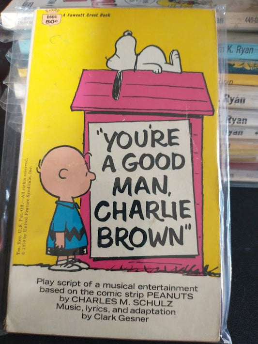 Paperback You're a Good Man Charlie Brown 1969 4th printing
