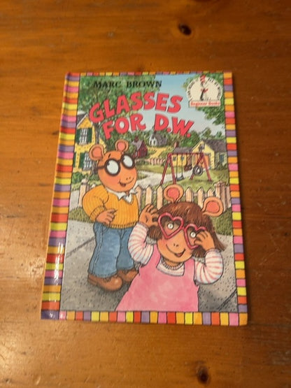 Glasses for D. W. - book