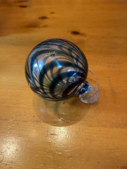 Glass Baubel hand blown ball