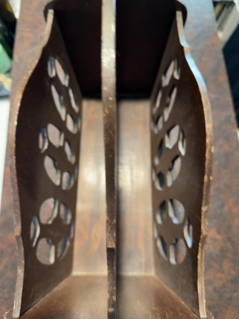 Brown  Magazine caddy