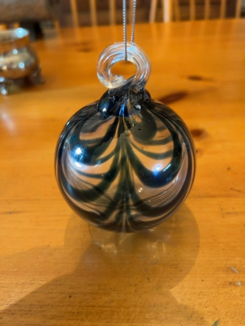 Glass Baubel hand blown ball