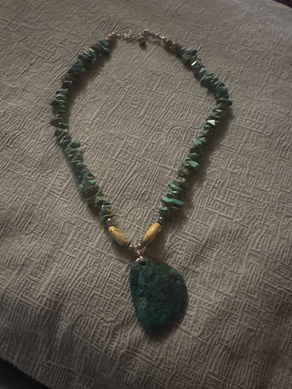 925 Agate Statement Necklace