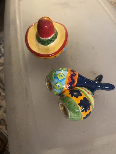 Fiesta salt and pepper shaker