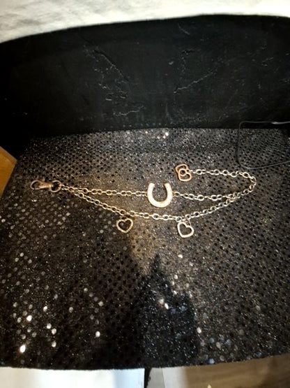 Antiqued Copper  Choker, Boot/Ankle, or Bracelet Convertible