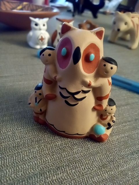 Signed storyteller owl