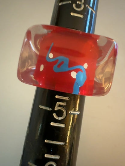 Red clear blue we resin? Ring 4
