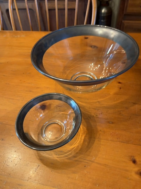 Mid Century Dorothy Thorpe “Chip and Dip” Bowl Set