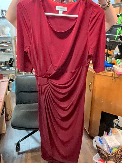 Burgundy Dressbarn Dress size 14