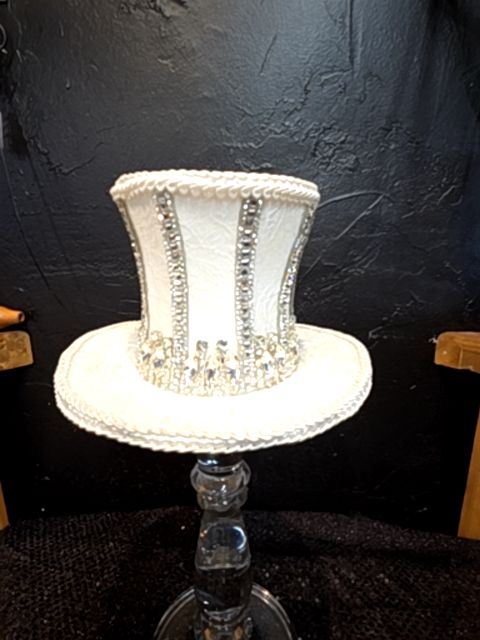 White Large Hat