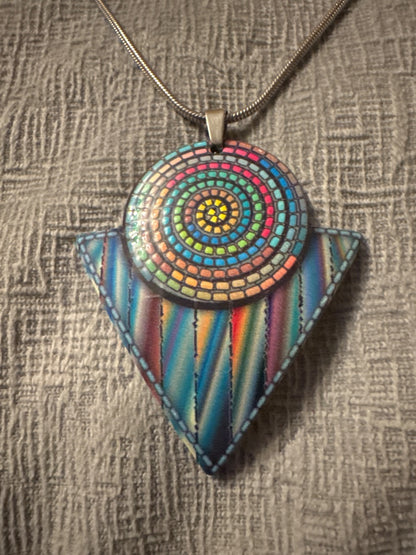 Multi Unknown Wood triangle set