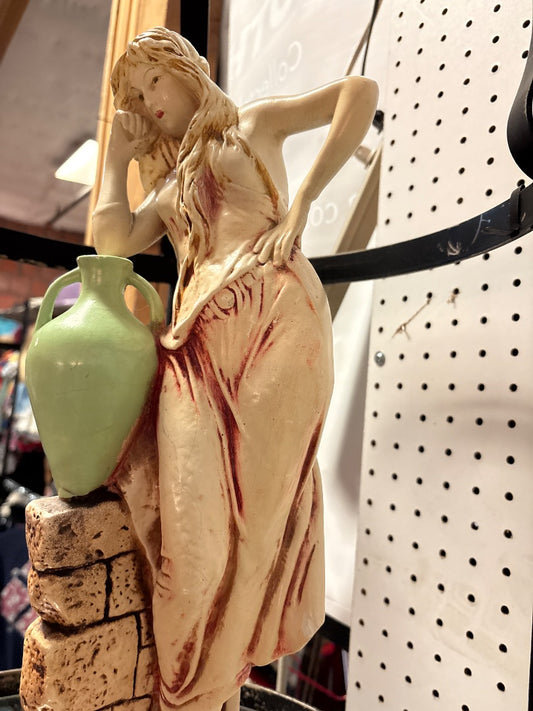 Rebecca at the well statue