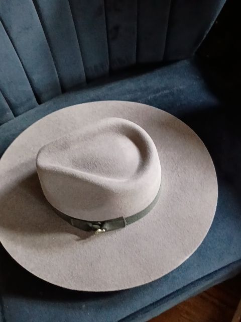 Women's cowboy hat grey/medium