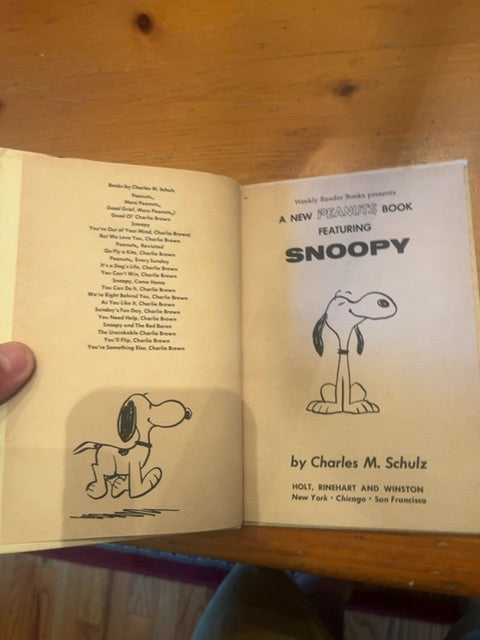 Weekly Reader Books Charlie Brown Snoopy Collection