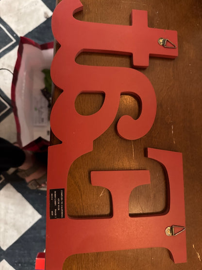 Eat sign
